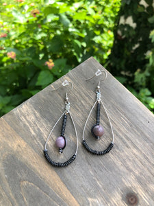 “Spell Binding” Wire-Wrapped Earrings